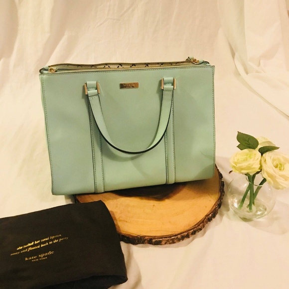 kate spade Handbags - Kate Spade Bag- Light Blue